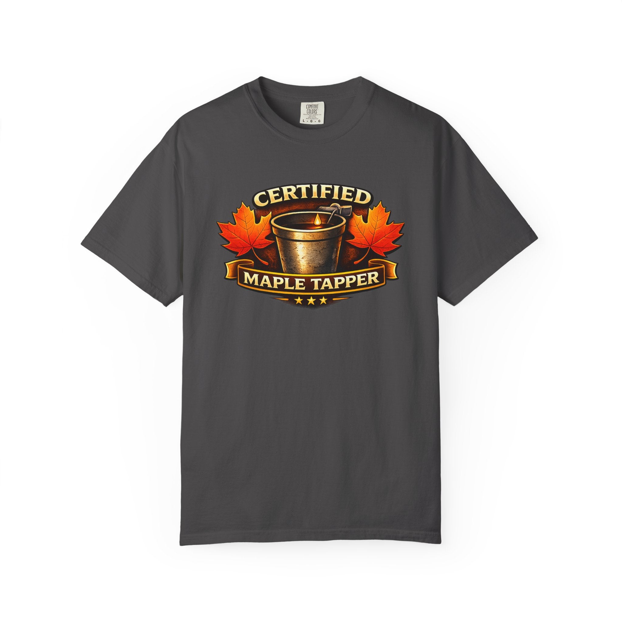 Certified Maple Tapper T-Shirt — Tap the Maple Logo Tee