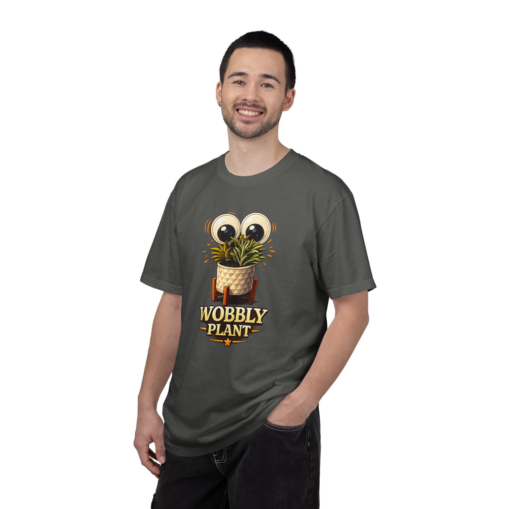 Wobbly Plant T‑Shirt — Tap the Maple Graphic Tee (Front/Back Tap The Maple Design)