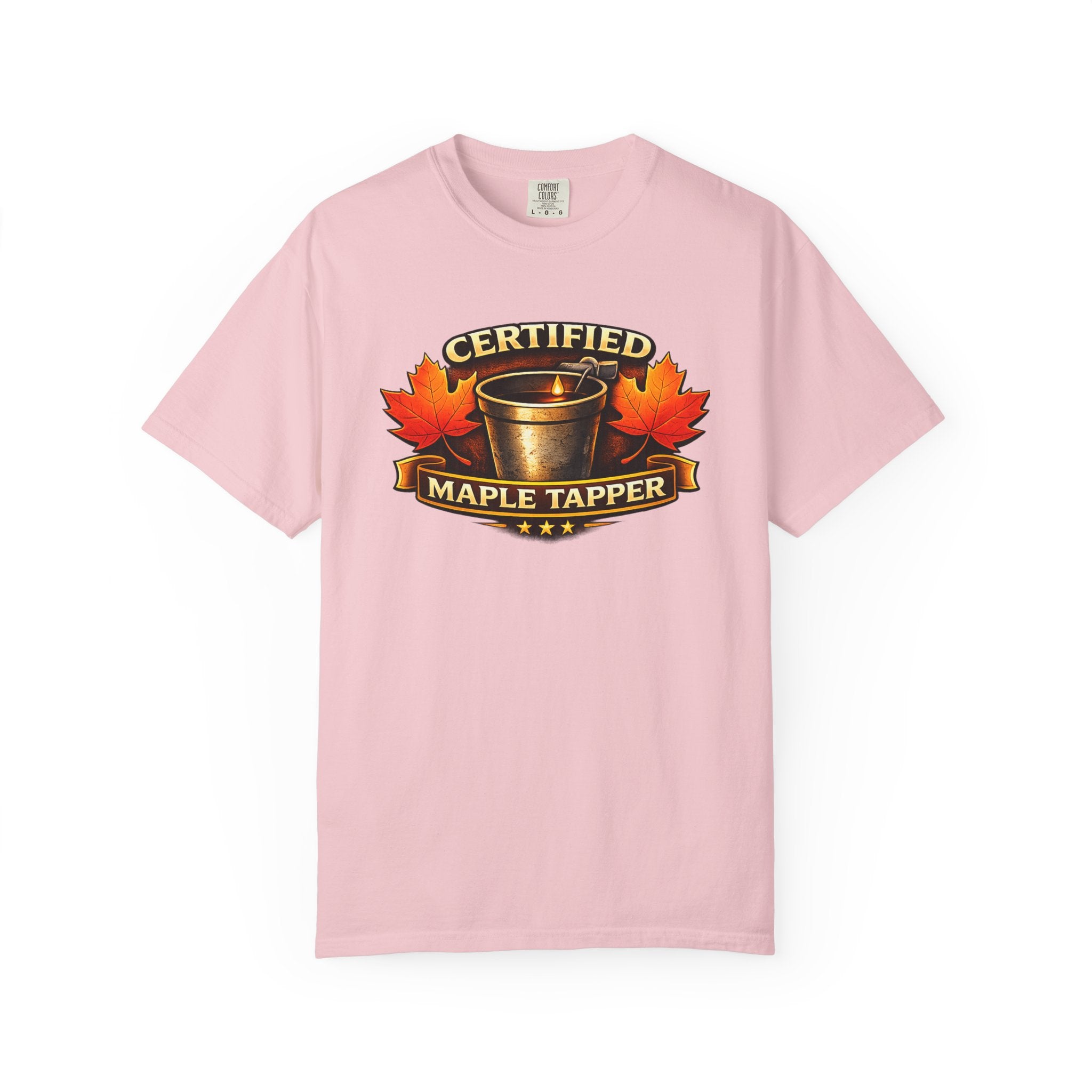 Certified Maple Tapper T-Shirt — Tap the Maple Logo Tee