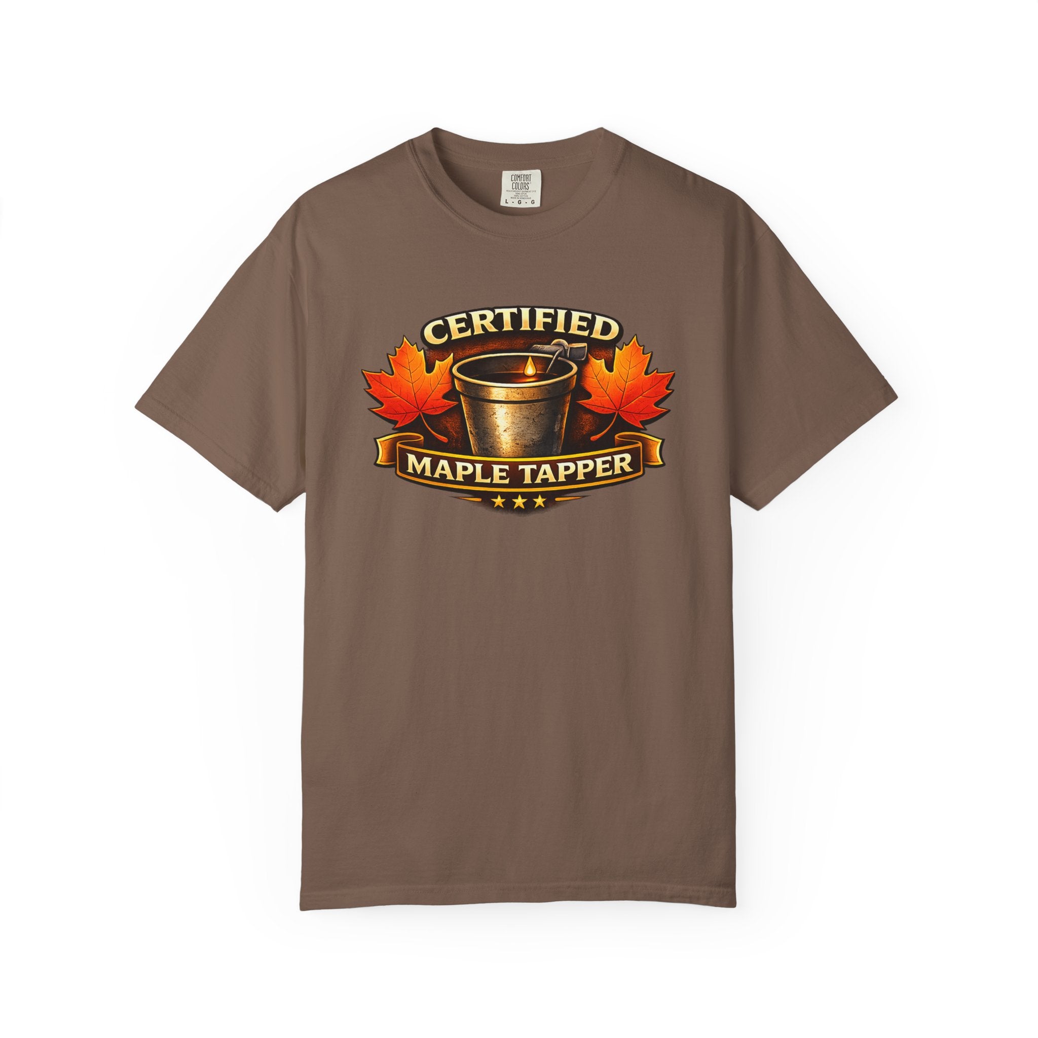 Certified Maple Tapper T-Shirt — Tap the Maple Logo Tee