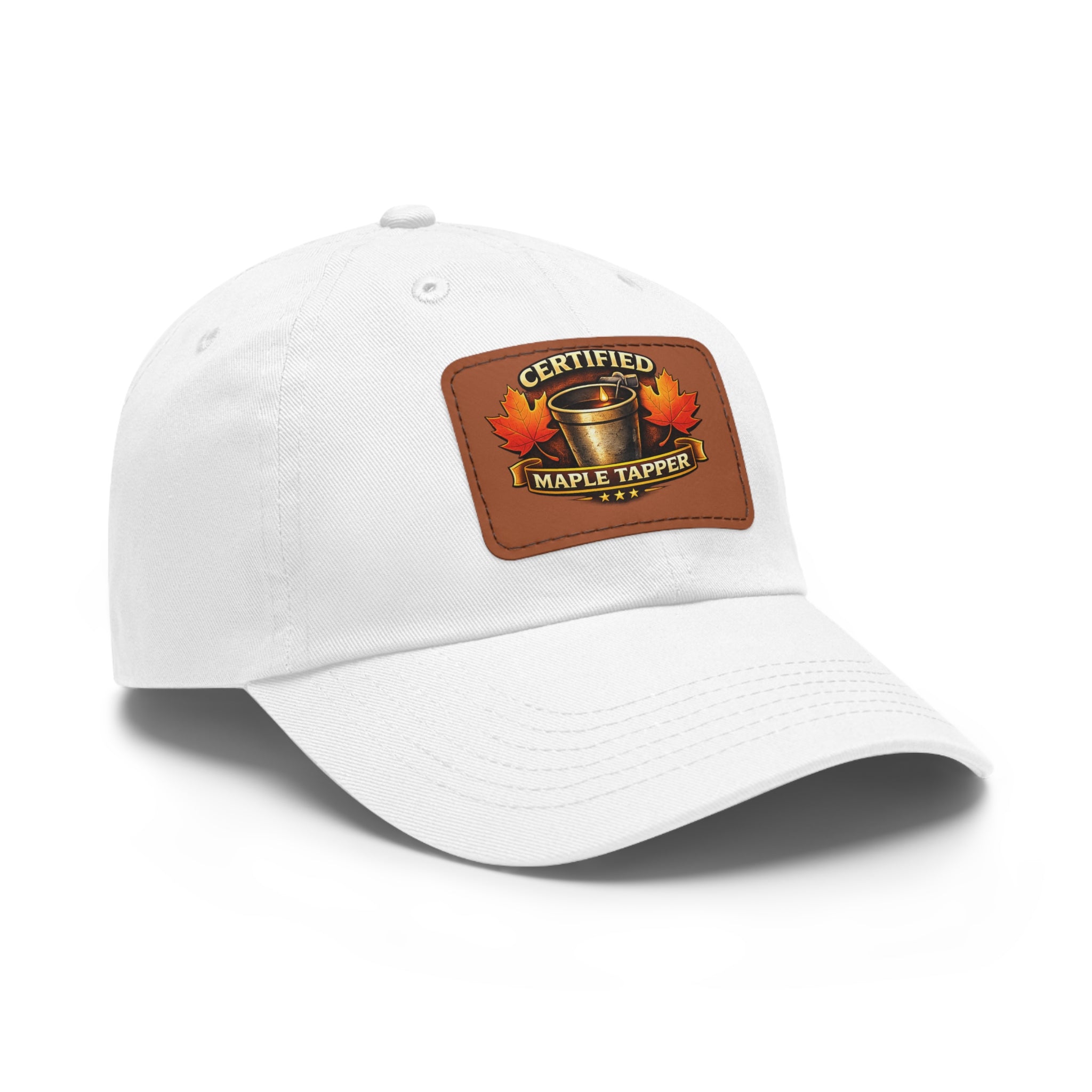 Certified Maple Tapper Leather Patch Dad Hat