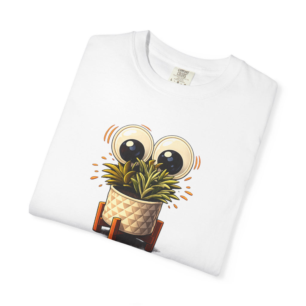 Wobbly Plant T‑Shirt — Tap the Maple Graphic Tee (Front/Back Tap The Maple Design)