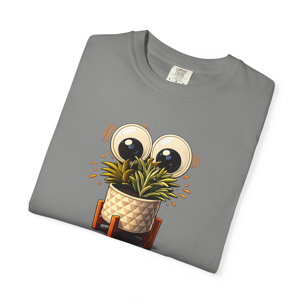 Wobbly Plant T‑Shirt — Tap the Maple Graphic Tee (Front/Back Tap The Maple Design)