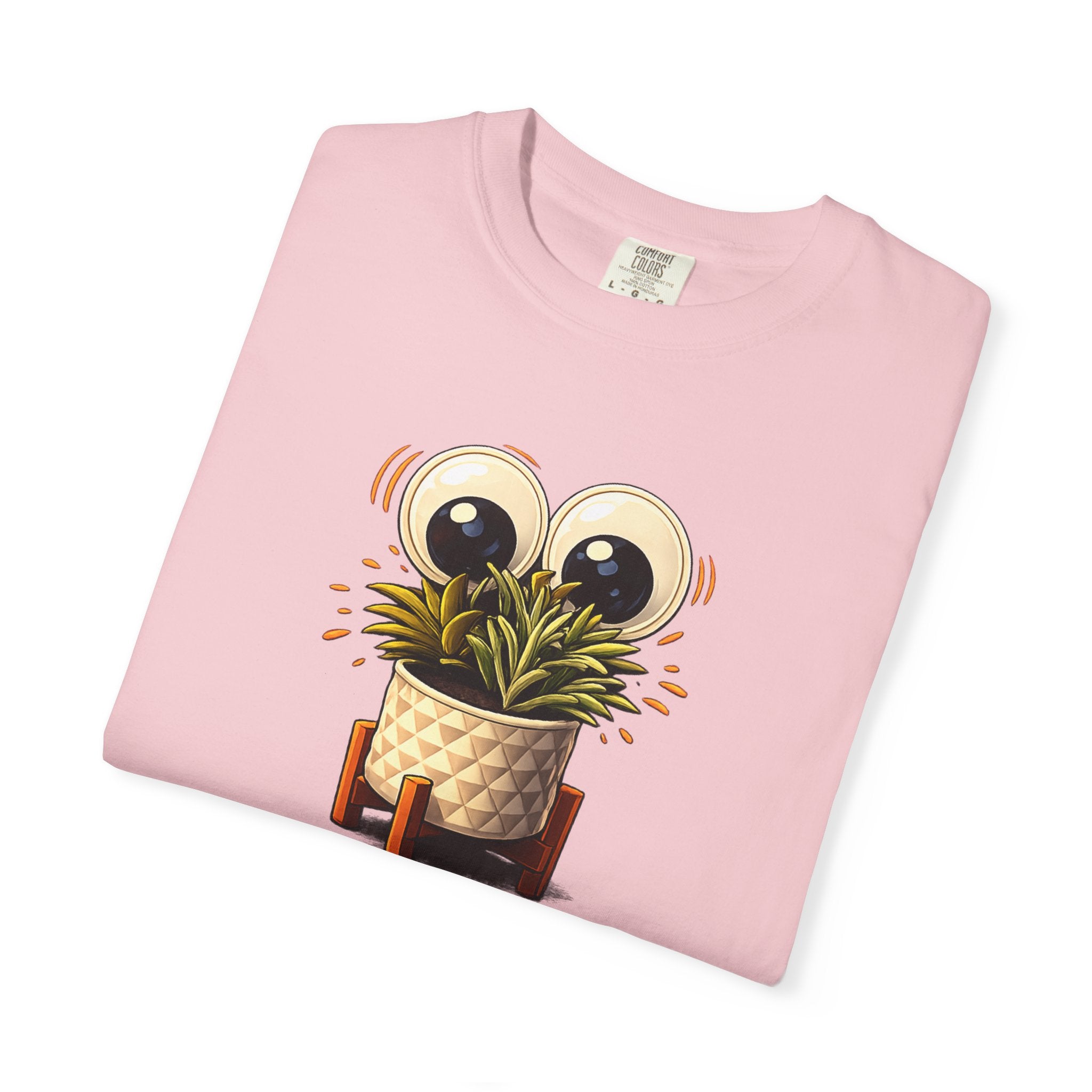 Wobbly Plant T‑Shirt — Tap the Maple Graphic Tee (Front/Back Tap The Maple Design)