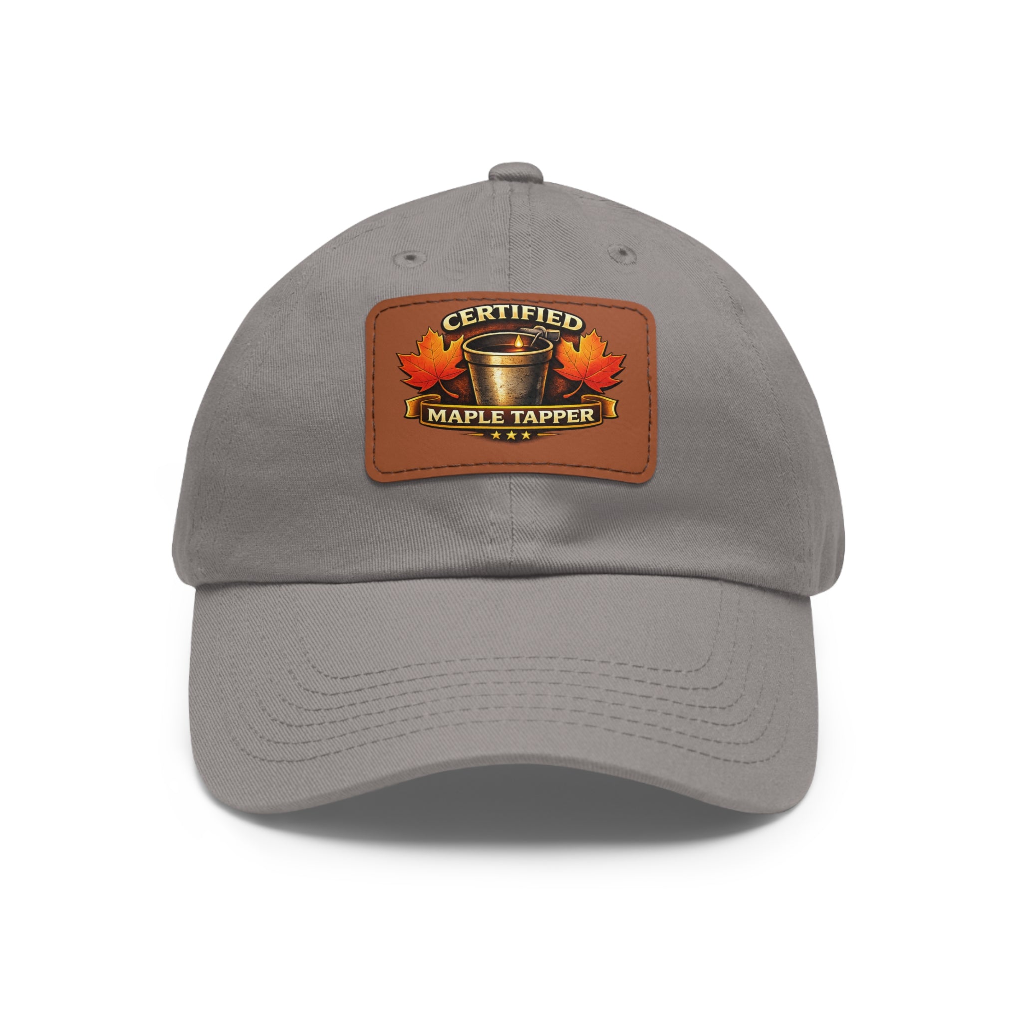 Certified Maple Tapper Leather Patch Dad Hat