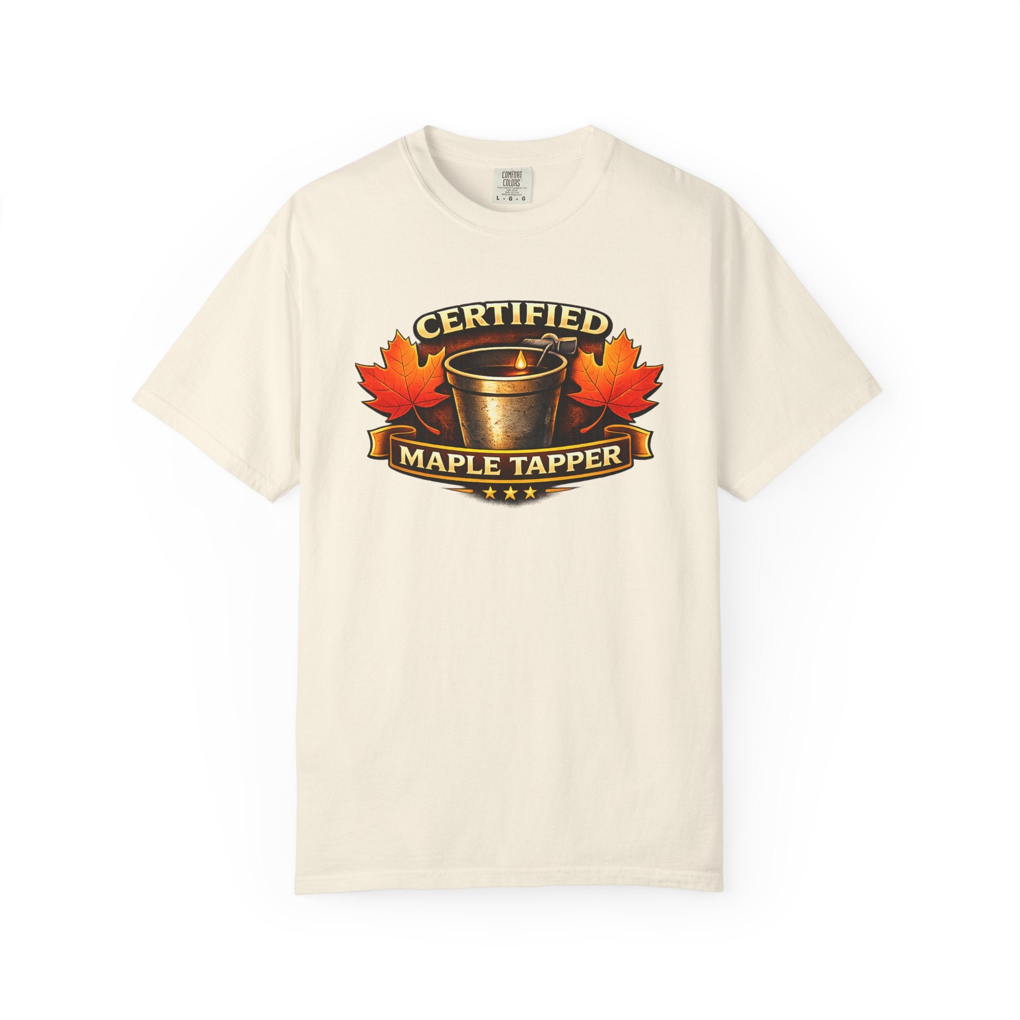 Certified Maple Tapper T-Shirt — Tap the Maple Logo Tee