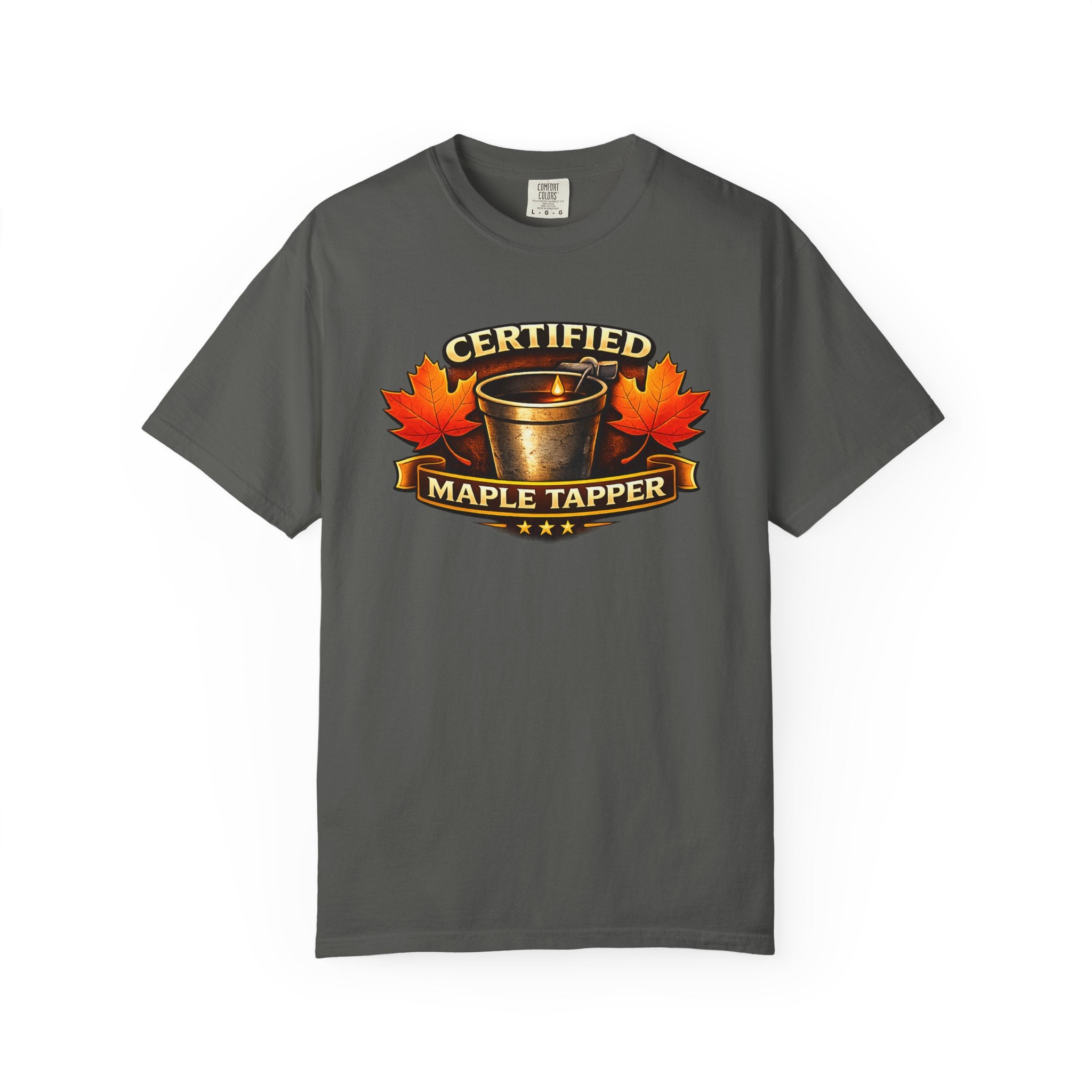 Certified Maple Tapper T-Shirt — Tap the Maple Logo Tee