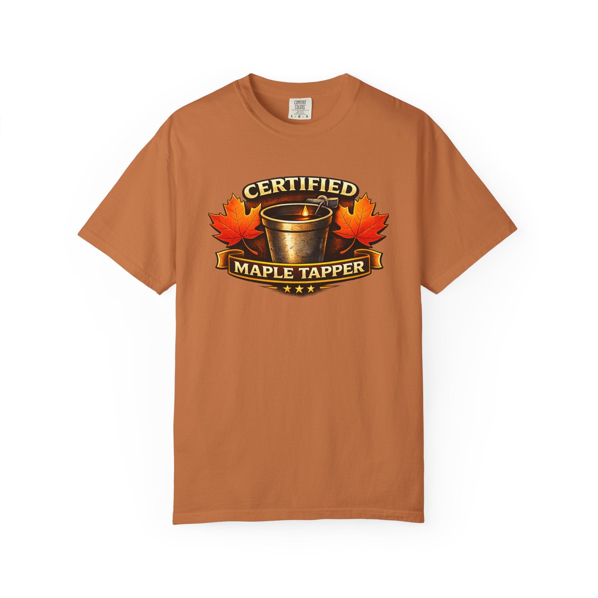 Certified Maple Tapper T-Shirt — Tap the Maple Logo Tee