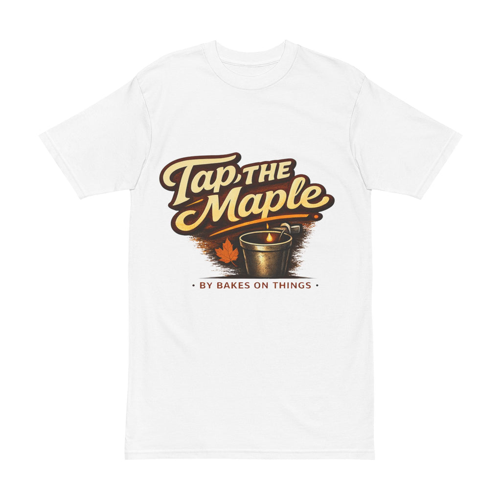 Tap the Maple T‑Shirt — Maple Syrup Vintage Logo Tee
