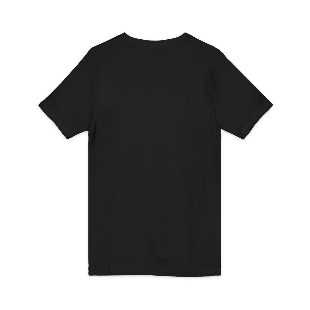Tap the Maple V-Neck Tee — Retro Logo Maple Syrup Shirt