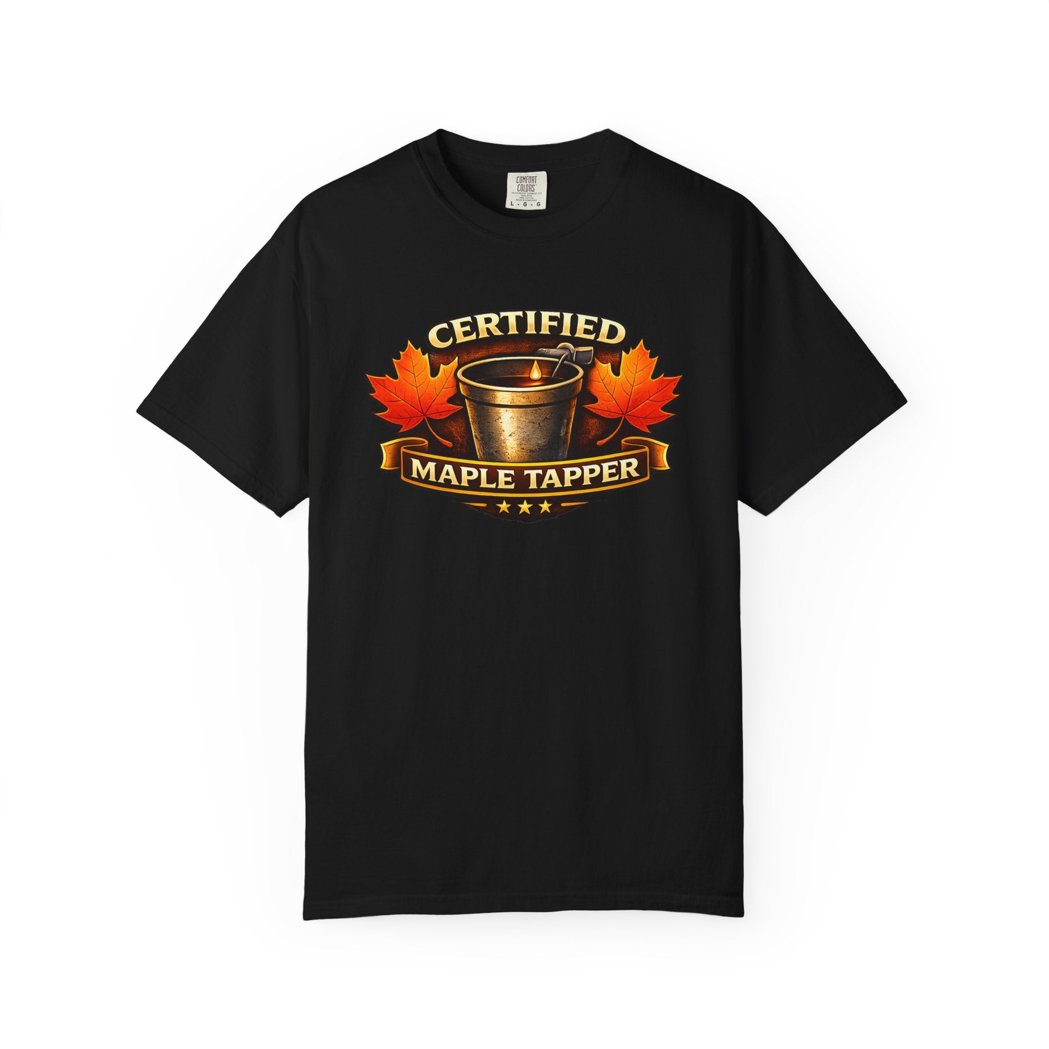 Certified Maple Tapper T-Shirt — Tap the Maple Logo Tee