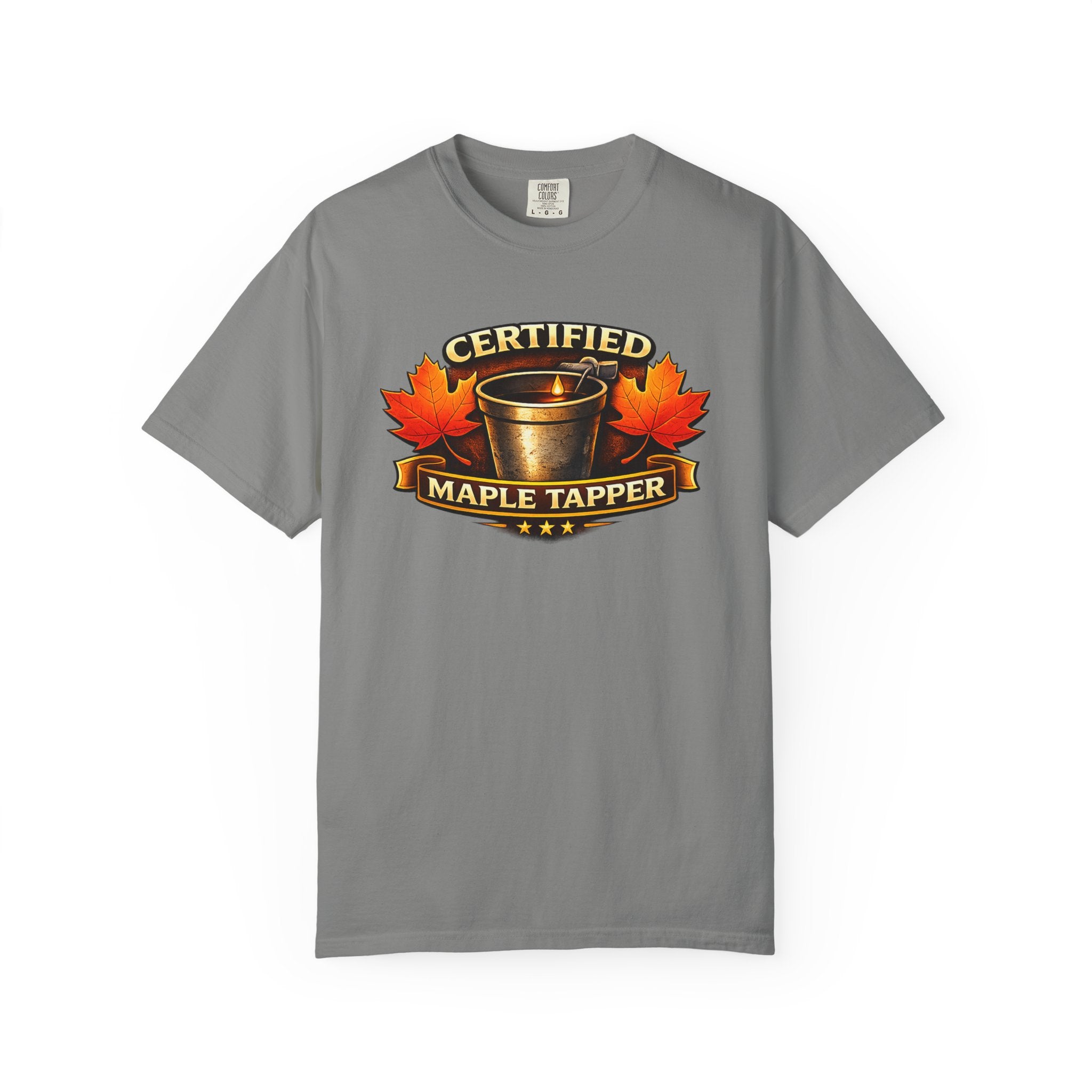 Certified Maple Tapper T-Shirt — Tap the Maple Logo Tee