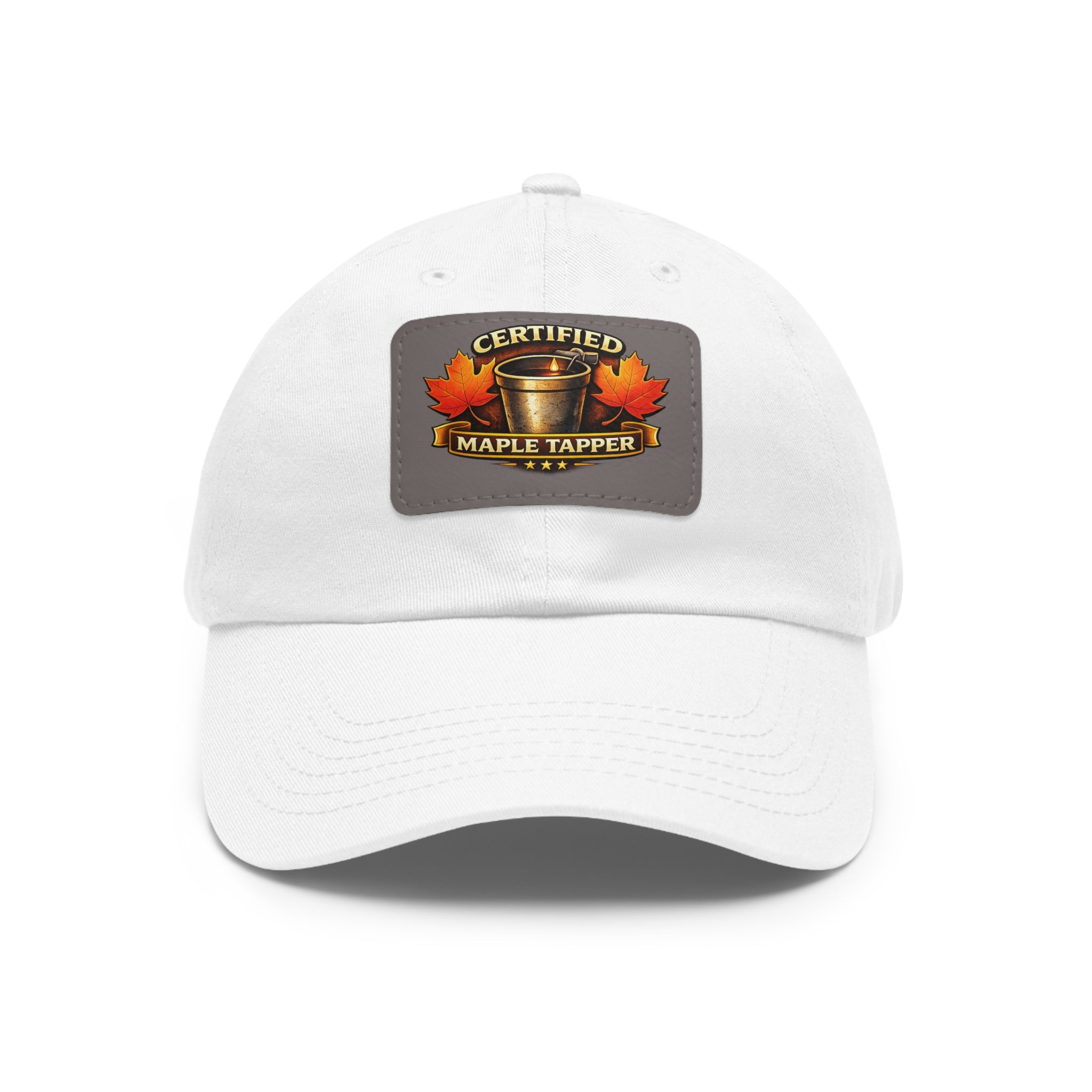 Certified Maple Tapper Leather Patch Dad Hat