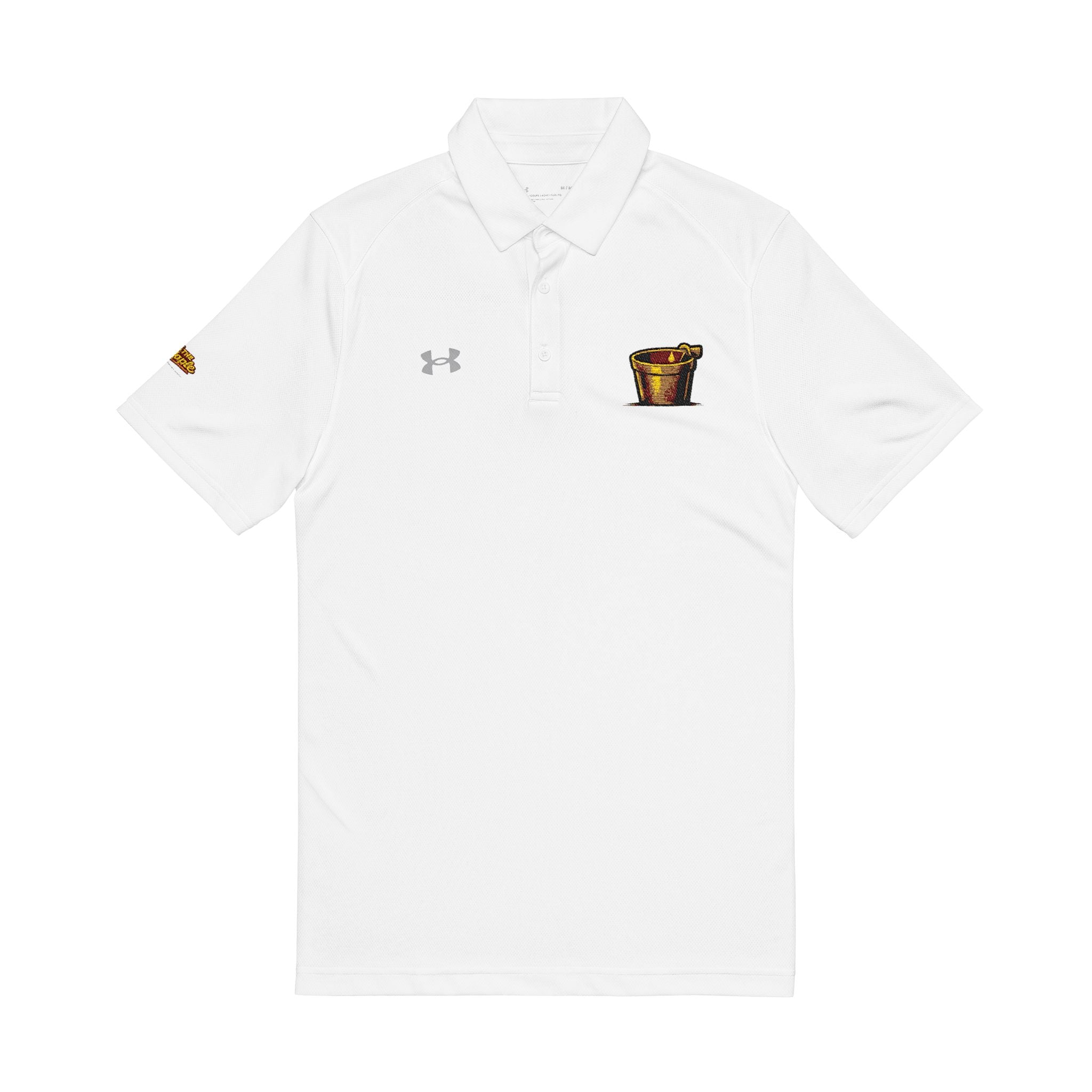 Embroidered "Maple Bucket" Tap the Maple Polo Shirt