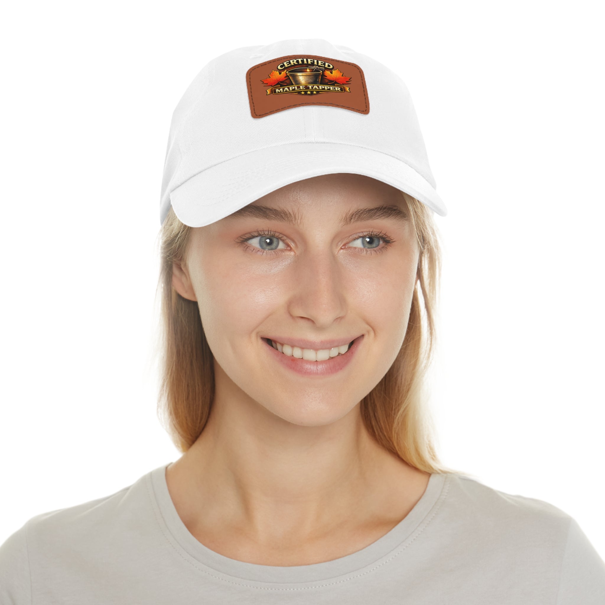 Certified Maple Tapper Leather Patch Dad Hat