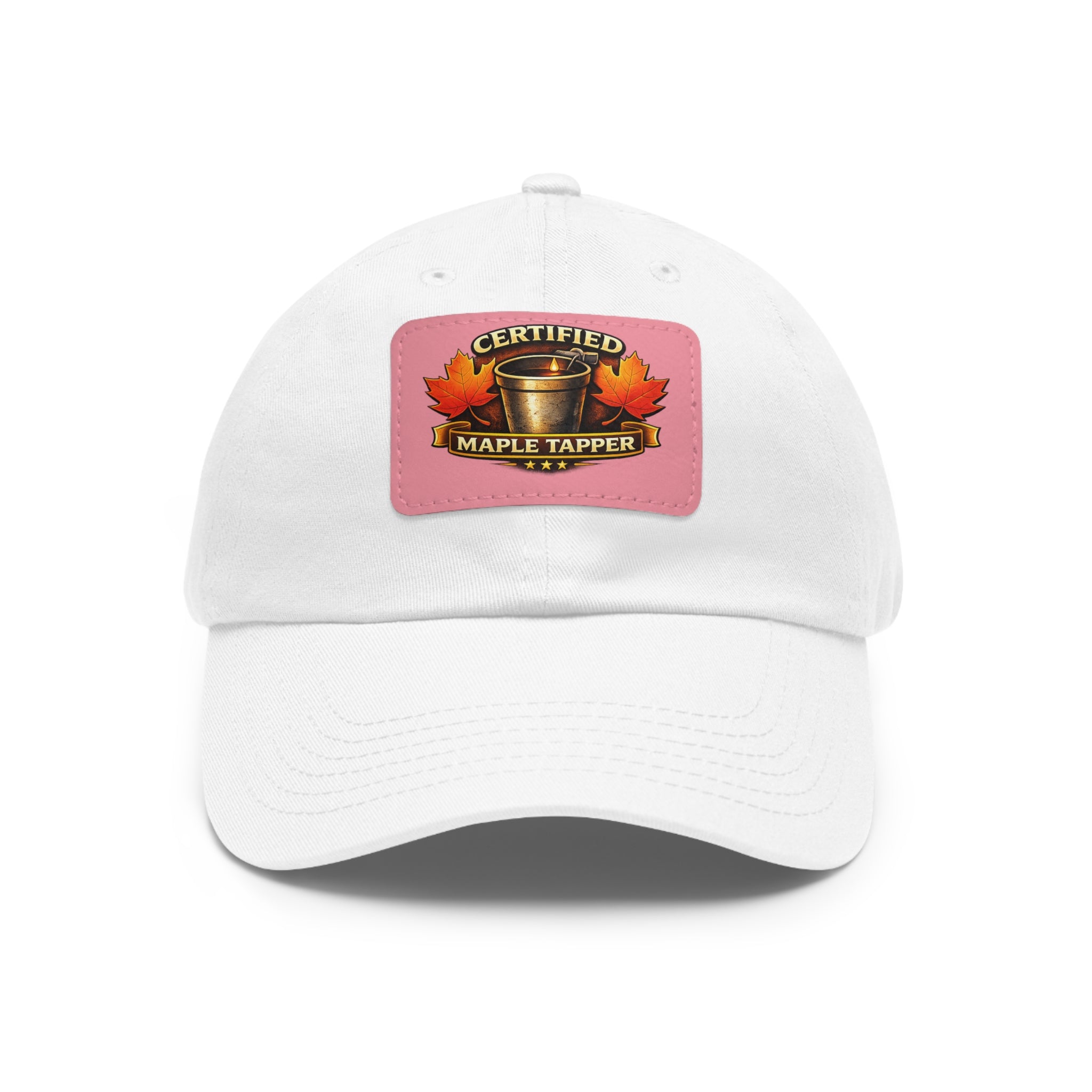 Certified Maple Tapper Leather Patch Dad Hat