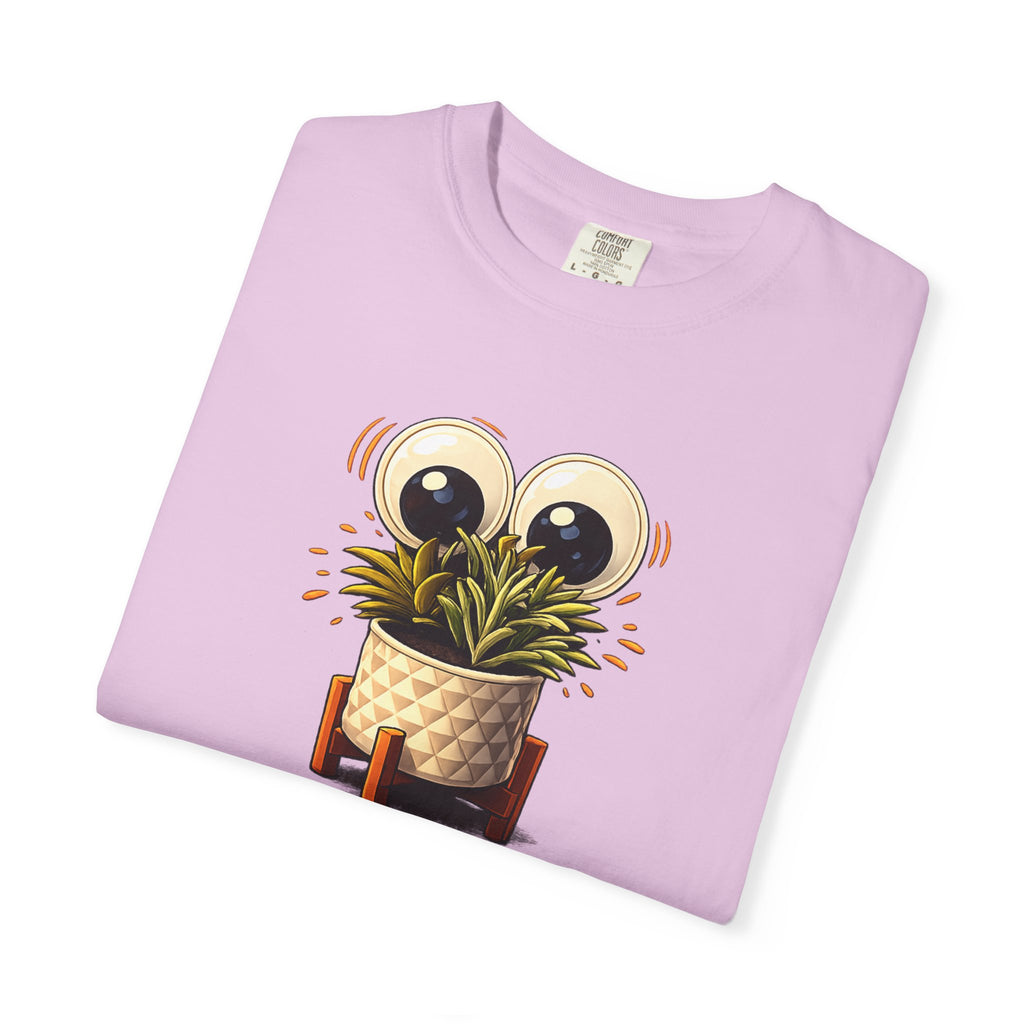 Wobbly Plant T‑Shirt — Tap the Maple Graphic Tee (Front/Back Tap The Maple Design)