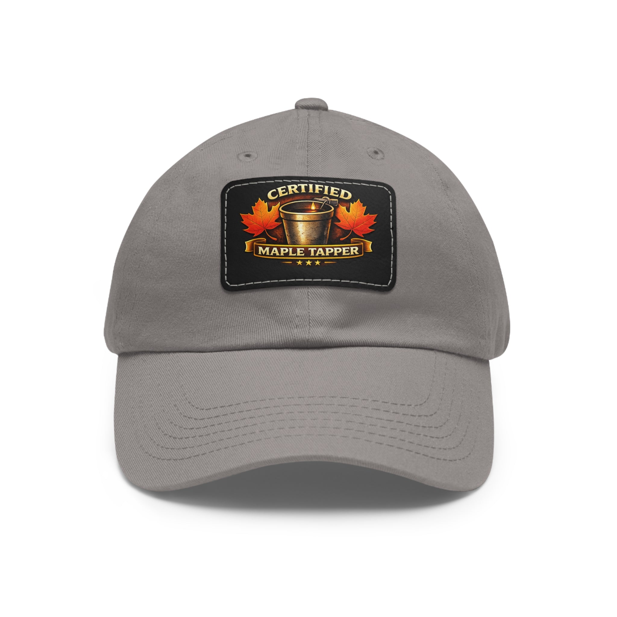 Certified Maple Tapper Leather Patch Dad Hat